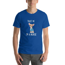 Load image into Gallery viewer, Chihuahua pattern, trust me i'm a nurse Unisex T-Shirt