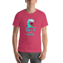Load image into Gallery viewer, Life's a dog beach Short-Sleeve Unisex T-Shirt