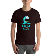 Load image into Gallery viewer, Life's a dog beach Short-Sleeve Unisex T-Shirt