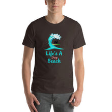 Load image into Gallery viewer, Life's a dog beach Short-Sleeve Unisex T-Shirt